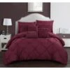 Chic Home King Size Zita Comforter Bed Set, 10 Piece