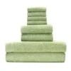 Bedvoyage Rayon Viscose Bamboo Luxury Towel Bundle Set 8pc
