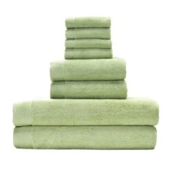 Bedvoyage Rayon Viscose Bamboo Luxury Towel Bundle Set 8pc