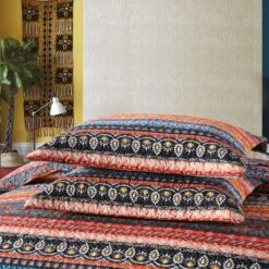 MarCielo 3 Pcs Bohemian Quilt Bedspread Set B012 -Bed Linings Sale 0c45d24e75a04d72bfe172778eb0676d