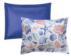 Chic Home Dalis 8 Piece Reversible Comforter Set "Sea, Sand, Surf" Theme Print Design Sheet Set Pillowcases Pillow Shams -Bed Linings Sale 0d265f0f61054f17b6cda7fff6a380eb