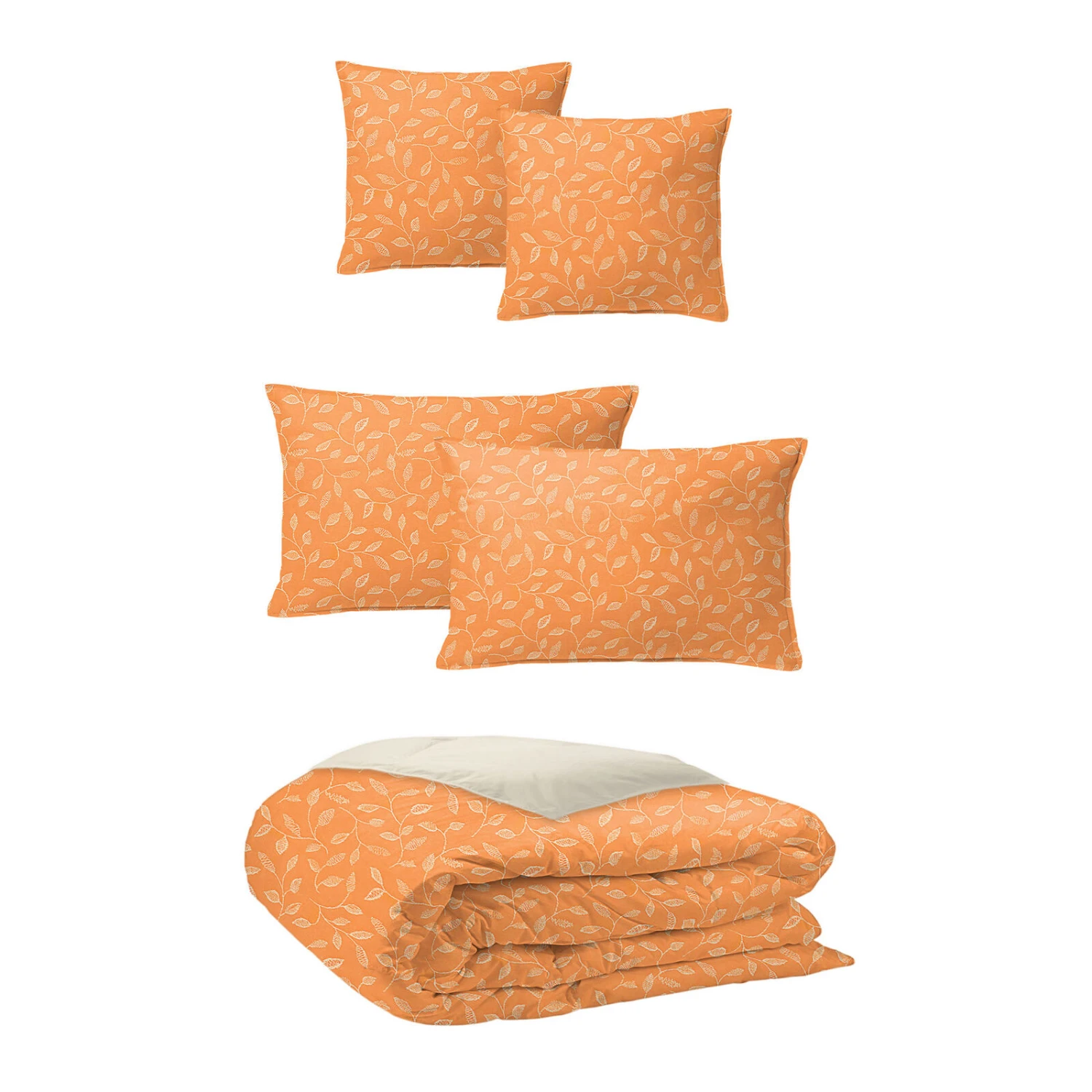 6ix Tailors Fine Linens Sabrina Tangerine Coverlet Set 6 6ix Tailors Fine Linens Sabrina Tangerine Coverlet Set - Image 6