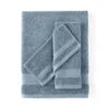 6 Bathroom Towels 100% Cotton Essentials