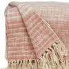 HomeRoots Parkland Collection Elsa Transitional Multicolored HANDLOOMed 52" X 67" Acrylic Blend Throw Blanket