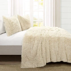 Emma Faux Fur Oversized Comforter 2-Pc Set -Bed Linings Sale 1e3f2ad62c444a7d8e3545b13debbcb5