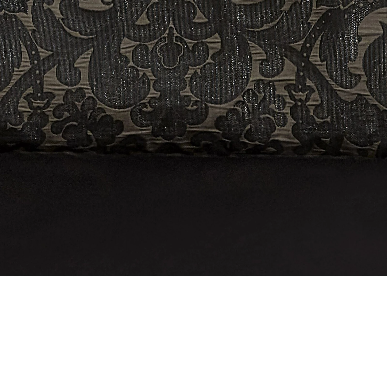 Pixie 10 Piece Polyester King Comforter Set, Damask Pattern, Charcoal Gray-Benzara 4 Pixie 10 Piece Polyester King Comforter Set, Damask Pattern, Charcoal Gray-Benzara - Image 4