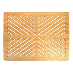 Oceanstar Bamboo Floor And Bath Mat With Non-Slip Rubber Feet -Bed Linings Sale 2f70cf06c106448f95e82b7bc3727fd3