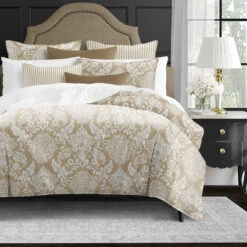 6ix Tailors Fine Linens Madagascar Antique Comforter Set -Bed Linings Sale 36ae4e0f6d8b402da9c6cc265b71219c