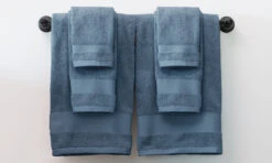 6 Bathroom Towels 100% Cotton Essentials -Bed Linings Sale 46a83333827043be82a64e8730b5d0eb