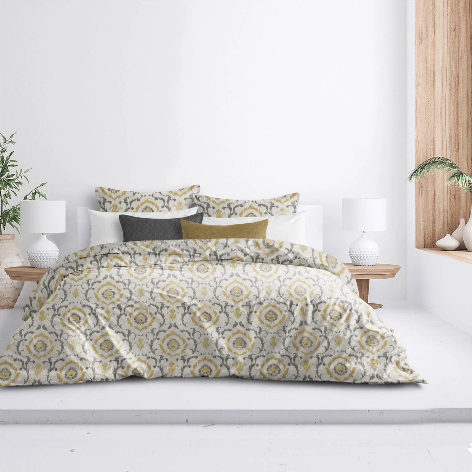 6ix Tailors Fine Linens Tandoori Gold Comforter Set 6 6ix Tailors Fine Linens Tandoori Gold Comforter Set - Image 6