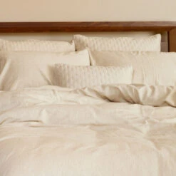 BedVoyage Melange Rayon Bamboo Cotton Quilted Standard Shams 2pk - Sand 13 BedVoyage Melange Rayon Bamboo Cotton Quilted Standard Shams 2pk - Sand -Bed Linings Sale 5af57e1e188449e6bbef257aec46f964