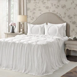 Riviera Bedspread 3Pc Set 10 Riviera Bedspread 3Pc Set -Bed Linings Sale 5ea27ebf874742fba3dad4b1cfdb33a4