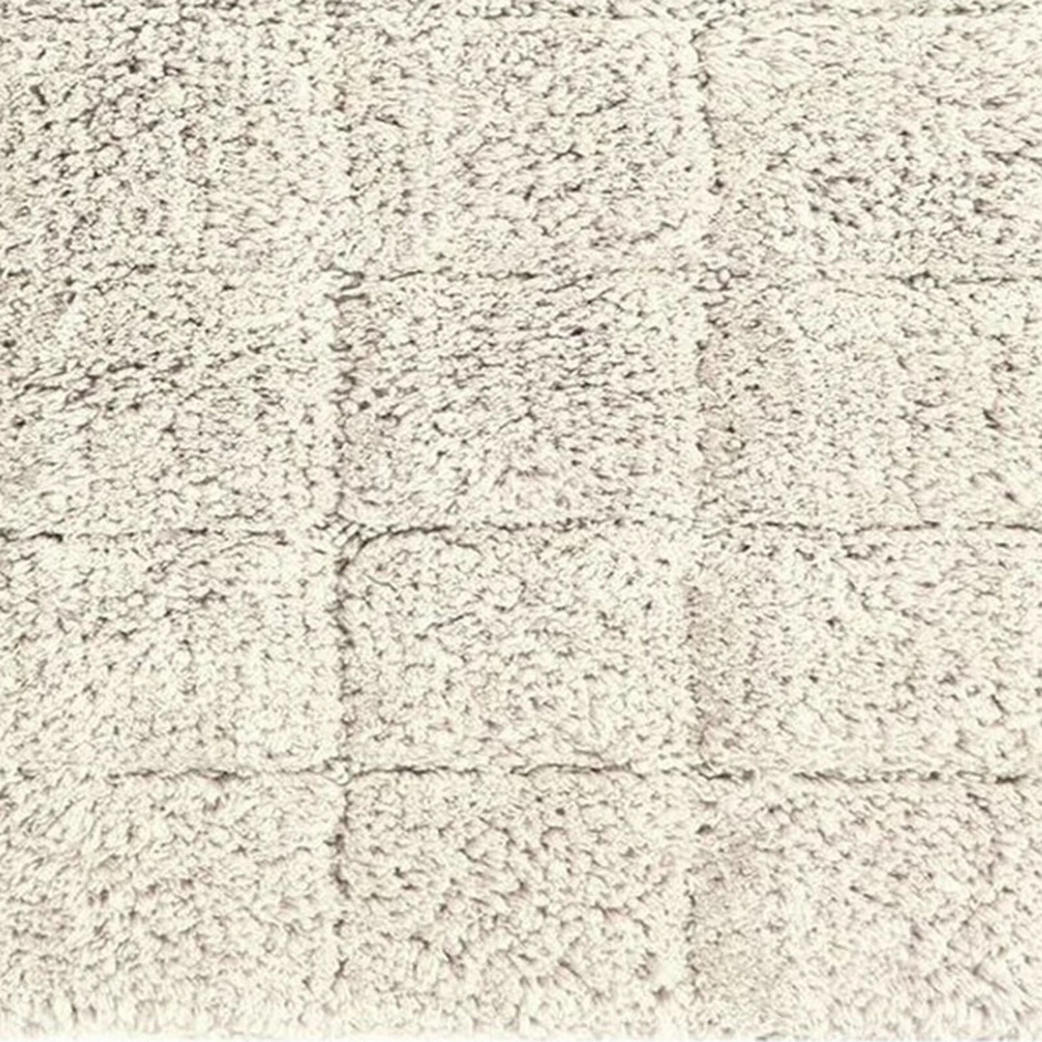 Knightsbridge Summer Tile 220 GSF Non Skid Back Bath Rug 17 X 24 - Light Blue 3 Knightsbridge Summer Tile 220 GSF Non Skid Back Bath Rug 17 X 24 - Light Blue - Image 3