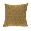 18" Yellow Transitional Throw Pillow