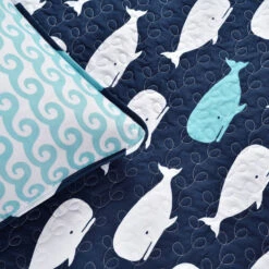 Whale Quilt 4Pc Set -Bed Linings Sale 66ac3fa481854ea58f2a8a240025ae08