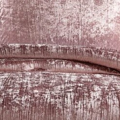 Jay 2 Piece Comforter Set, Polyester Velvet, Deluxe Texture -Benzara -Bed Linings Sale 7465dda20713459993104786fed442ba