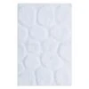 Castle Hill Luxurious Super Soft Non Skid Plush Cotton Bath Rug 24" X 40" White