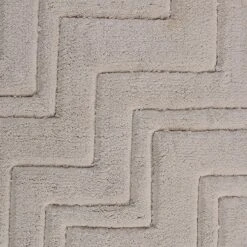 Castle Hill Interesting Zig Zag Pattern Soft Plush Cotton Absorbent Non Skid Back Bath Rug 24" X 40" Ivory 5 Castle Hill Interesting Zig Zag Pattern Soft Plush Cotton Absorbent Non Skid Back Bath Rug 24" X 40" Ivory -Bed Linings Sale 78c62e93d5674778962c32b004b3721c