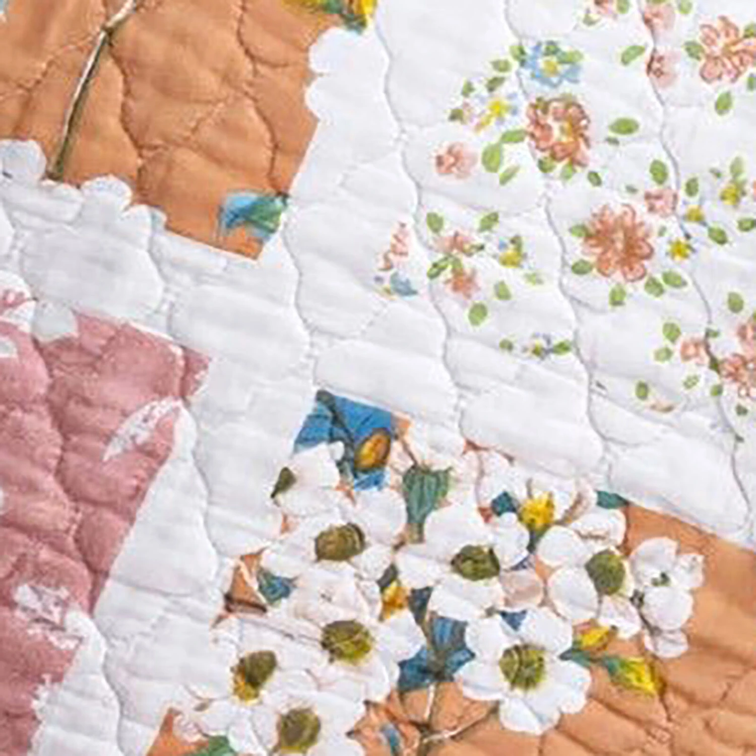 Greenland Home Everly Shabby Chic Quilted Premium Quality All Season Throw Blanket 50x60inch 5 Greenland Home Everly Shabby Chic Quilted Premium Quality All Season Throw Blanket 50x60inch - Image 5