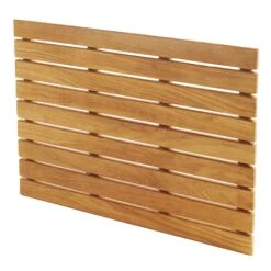 Teak Tile 25" X 18" Shower Mat
