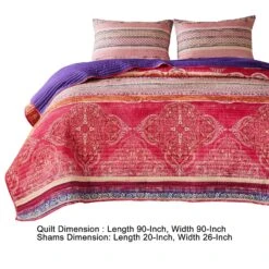 Dora 3 Piece Bohemian, Medallion, Paisley-Benzara -Bed Linings Sale 7e71b134cc8a4f3d8f732344027a2668