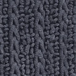 MDesign Bathroom 3 Piece Rug Set, Cotton, Water Absorbent Bath Mats, Navy Blue -Bed Linings Sale 8a9ce0d7e9f44ffeab56f6fa1b237bfc