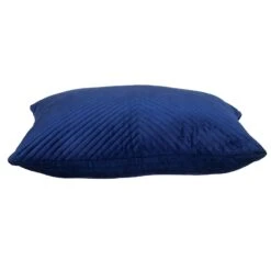 Homezia Navy Blue Lumbar Tufted Throw Pillow -Bed Linings Sale 8c26da09185544b89b8b032b8d0ae3a4
