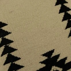Homezia Black Beige Mod Tribal Down Filled Throw Pillow -Bed Linings Sale 8d32b28e624549229fba977272667b76