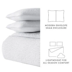 Modern Quilt Coverlet With Sham(s) -Bed Linings Sale 908fa7fbb2e64f52b5438ca82301561e