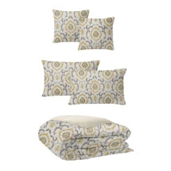 6ix Tailors Fine Linens Tandoori Gold Comforter Set 13 6ix Tailors Fine Linens Tandoori Gold Comforter Set -Bed Linings Sale 90e5f42fd2dc437f971dede89b3781ab