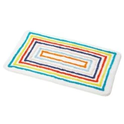 MDesign Soft Cotton Spa Bathroom Rug, Decorative Stripes Design 9 MDesign Soft Cotton Spa Bathroom Rug, Decorative Stripes Design -Bed Linings Sale 92cb0909565e498bbff9a157addb0610