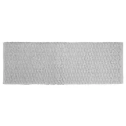 MDesign Bathroom Cotton Rectangular Rug, Long Runner, 60" X 21"