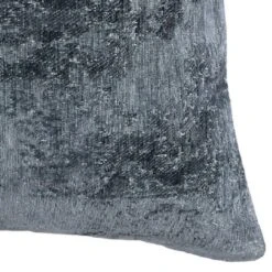 Piper 22 Inch Square Accent Throw Pillow, Handcrafted Blue Jacquard Fabric-Benzara -Bed Linings Sale 984463bffb57449ca2324724d719acf4