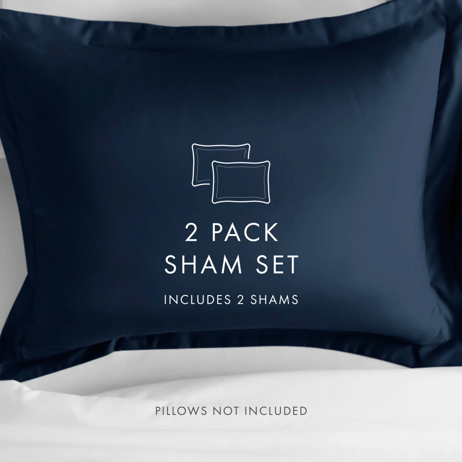 2-Pack Shams Wrinkle-Free Bedding Essentials 4 2-Pack Shams Wrinkle-Free Bedding Essentials - Image 4