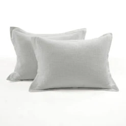 Haniya Solid Waffle Woven Cotton Textured Comforter 3-Pc Set 15 Haniya Solid Waffle Woven Cotton Textured Comforter 3-Pc Set -Bed Linings Sale 9c89ec6a705941e38e90ee6de4a119e9