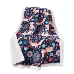 Pixie Fox Sherpa Throw