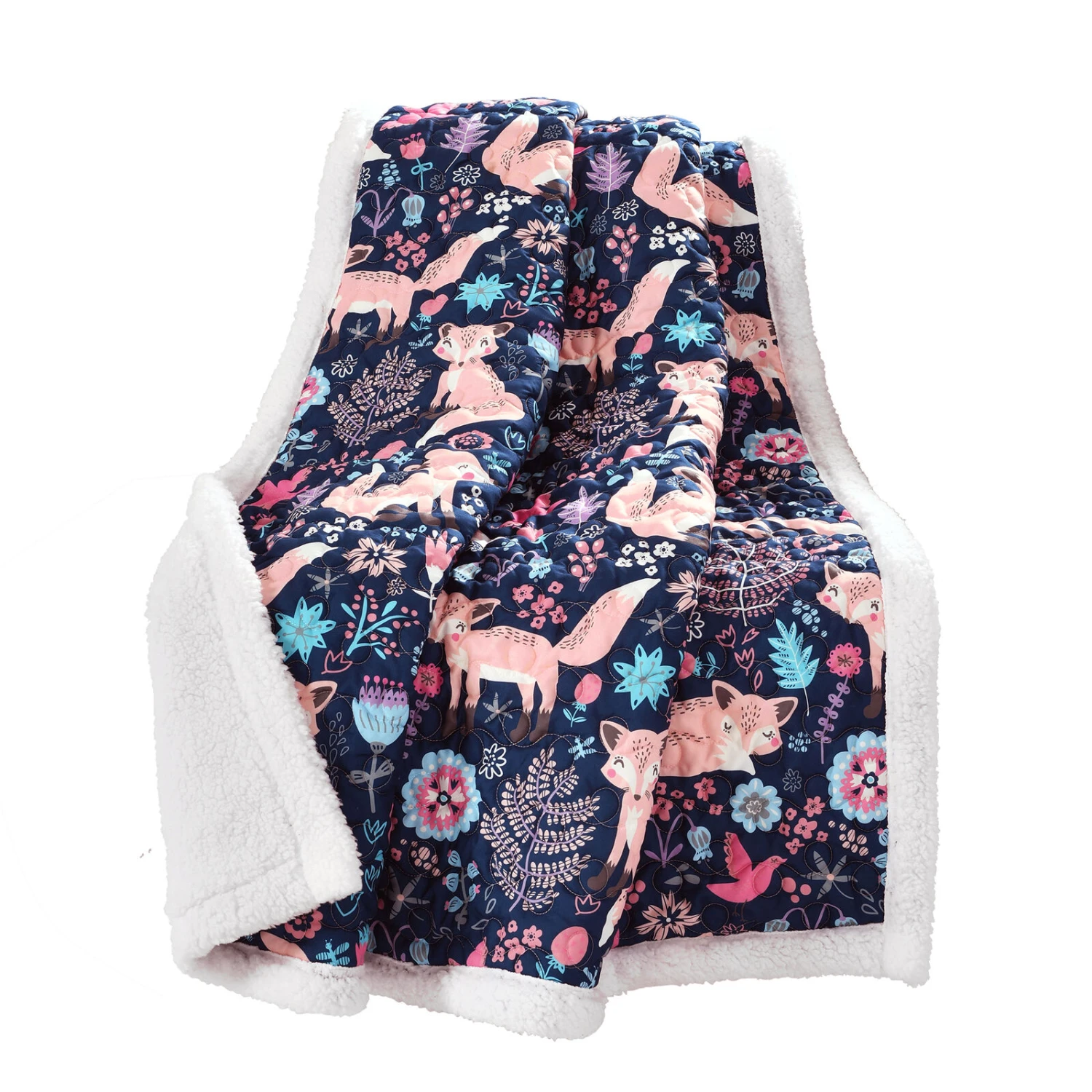 Pixie Fox Sherpa Throw 1 Pixie Fox Sherpa Throw