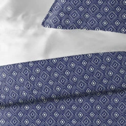6ix Tailors Fine Linens Windham Indigo Coverlet Set -Bed Linings Sale a2339c4093f249eb887b7cda345f6389 1