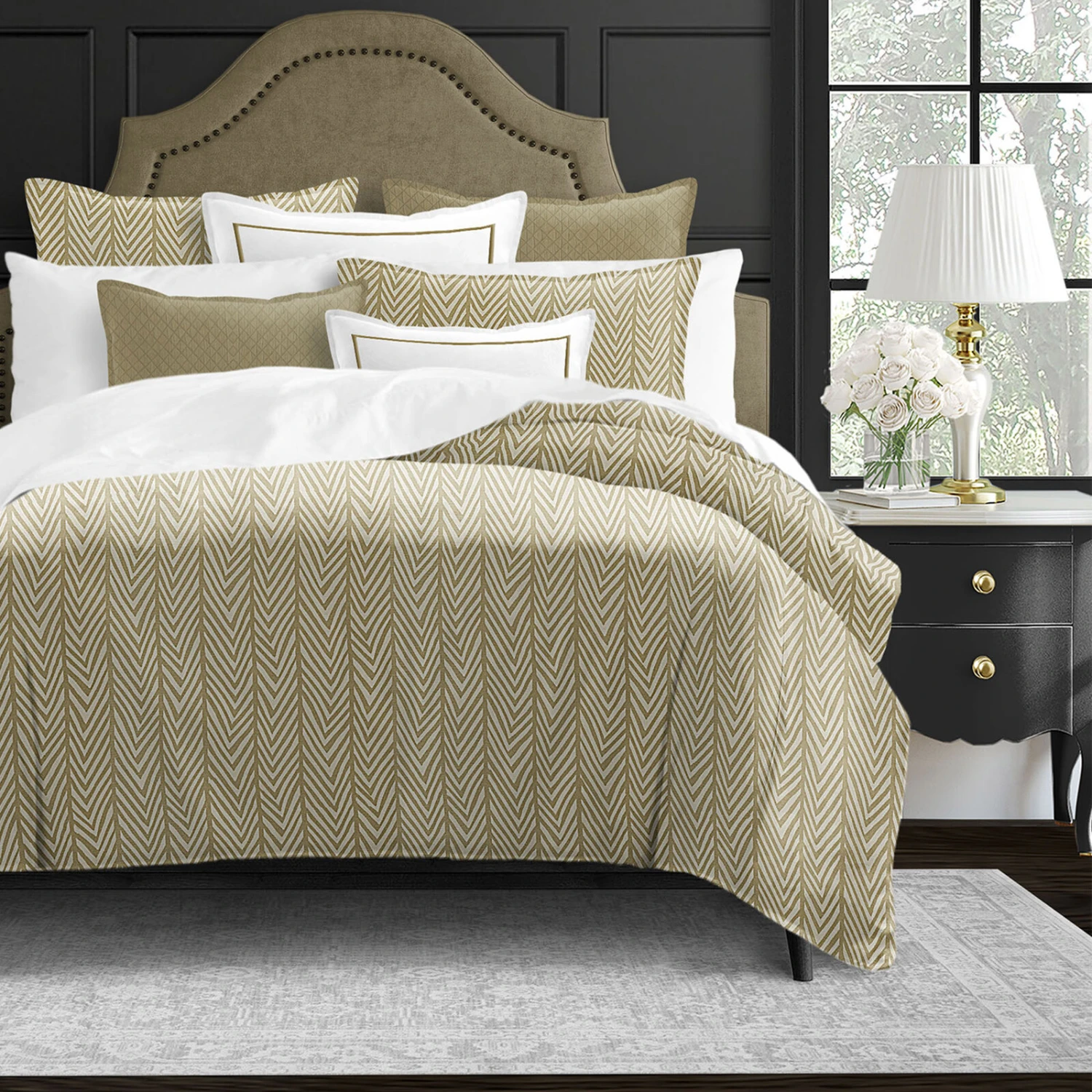 6ix Tailors Fine Linens Jubilee Hemp Comforter Set 3 6ix Tailors Fine Linens Jubilee Hemp Comforter Set - Image 3