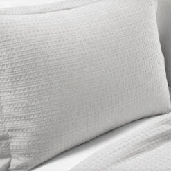 Haniya Solid Waffle Woven Cotton Textured Comforter 3-Pc Set 11 Haniya Solid Waffle Woven Cotton Textured Comforter 3-Pc Set -Bed Linings Sale a515de1f2860410a87709d2fcf9311e8