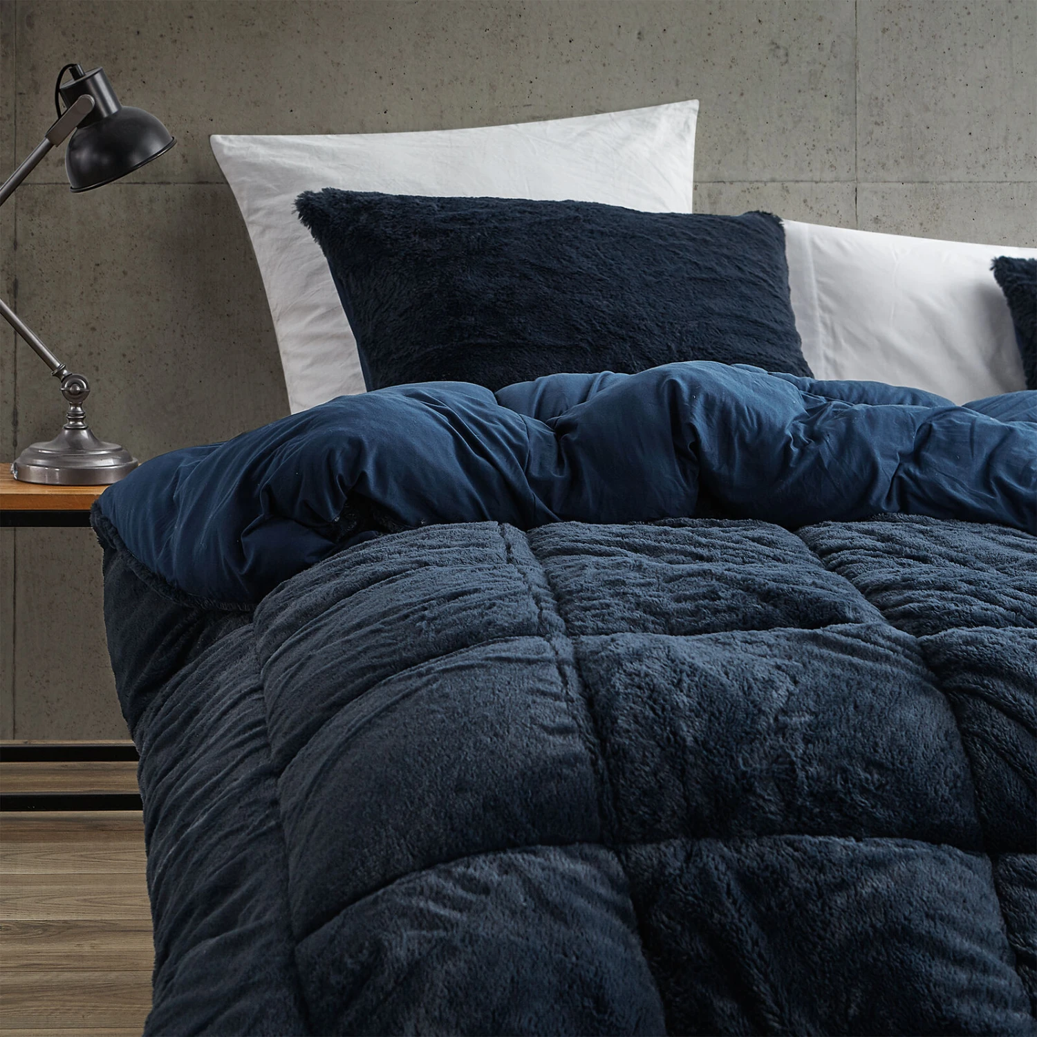 Are You Kidding Bare - Coma Inducer® Oversized Comforter - Nightfall Navy. 2 Are You Kidding Bare - Coma Inducer® Oversized Comforter - Nightfall Navy. - Image 2