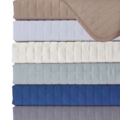 Bedvoyage Rayon Viscose Bamboo Quilted Coverlet - Queen -Bed Linings Sale af305ffeb4c842e985379aa2d3bc0a9c