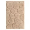 Castle Hill Luxurious Super Soft Non Skid Plush Cotton Bath Rug 21" X 34" Natural