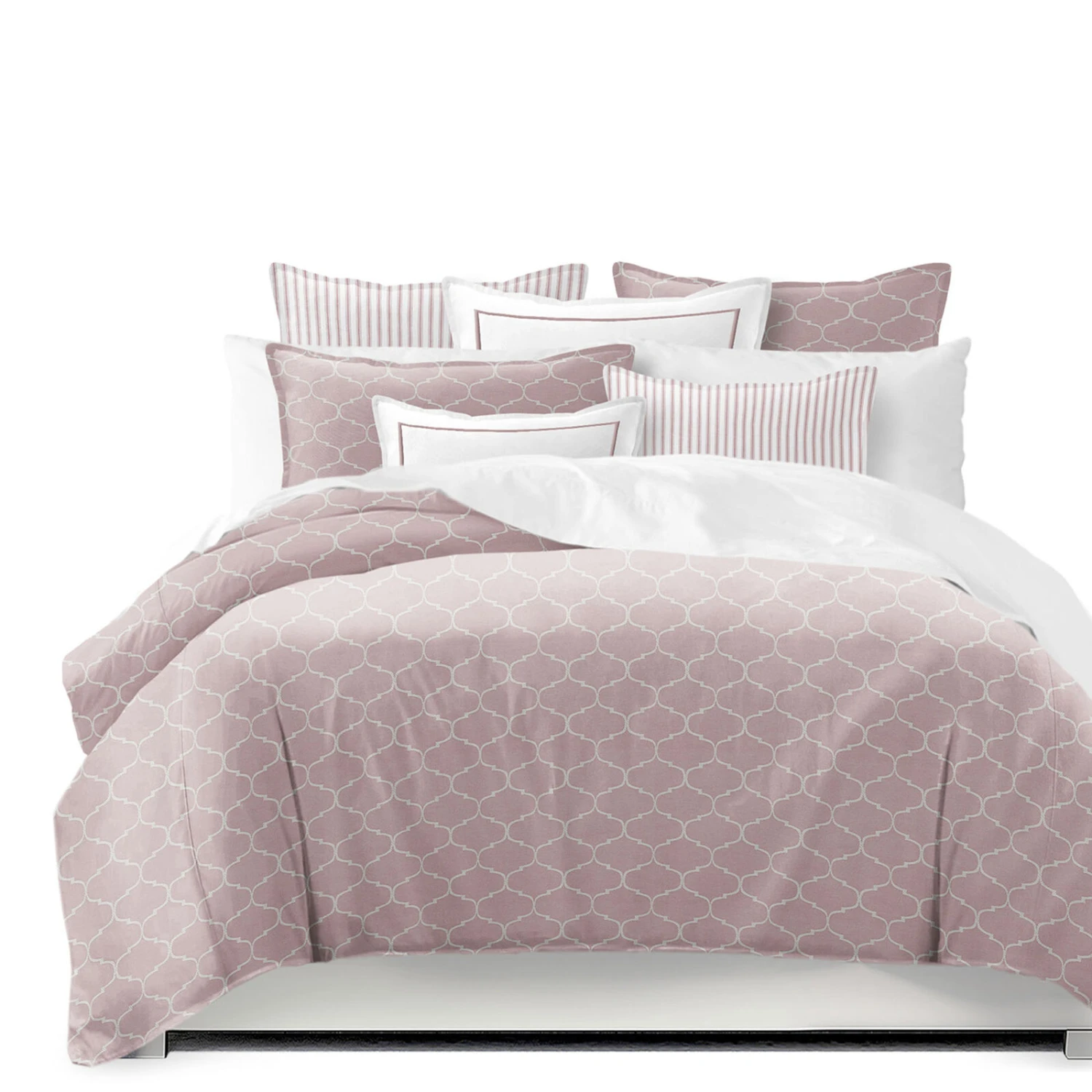 6ix Tailors Fine Linens Gazebo Ballet Pink Comforter Set 1 6ix Tailors Fine Linens Gazebo Ballet Pink Comforter Set