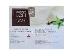 Cotton House - Bamboo Pillow, Hypoallergenic, Body Pillow Size 5 Cotton House - Bamboo Pillow, Hypoallergenic, Body Pillow Size -Bed Linings Sale bf629327d68d4294bae8db0147fd1141