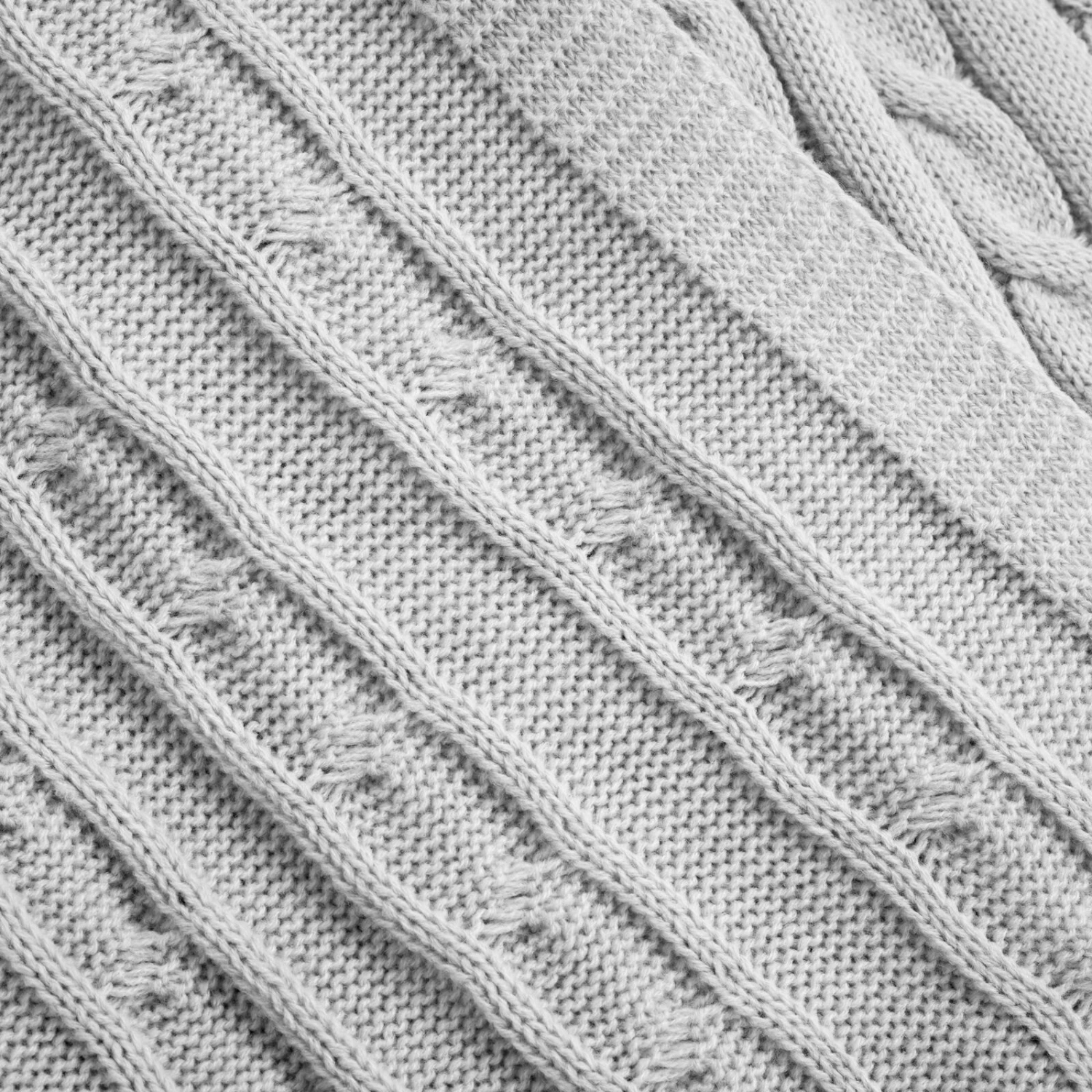 Cable Soft Knitted Throw 5 Cable Soft Knitted Throw - Image 5