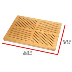 Oceanstar Bamboo Floor And Bath Mat With Non-Slip Rubber Feet -Bed Linings Sale c540dcb5d9db416091fa6b6b5fcecc25