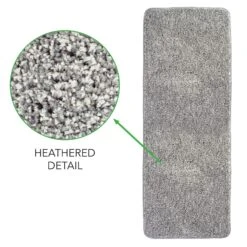 MDesign Non-Slip Microfiber Polyester 60" X 21" Heathered Spa Mat/Rug, Lt. Pink 12 MDesign Non-Slip Microfiber Polyester 60" X 21" Heathered Spa Mat/Rug, Lt. Pink -Bed Linings Sale ceadae9b46fd42ae8818eeeded55a757