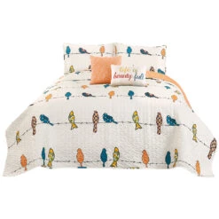 Rowley Birds Quilt 7Pc Set