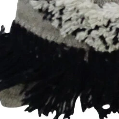 Homezia 16" X 22" Black And Gray Diamond Handmade Cotton Blend Throw Pillow With Fringe 10 Homezia 16" X 22" Black And Gray Diamond Handmade Cotton Blend Throw Pillow With Fringe -Bed Linings Sale d5b27cb7858940e8830ae8e14ec5ba2d